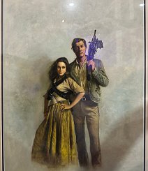 Renegade This is the original of the cover art used on Ramsay Torne's Renegade #3 Fear Merchant , a pulp fiction work published in 1980 by Warner Books. A copy of the...